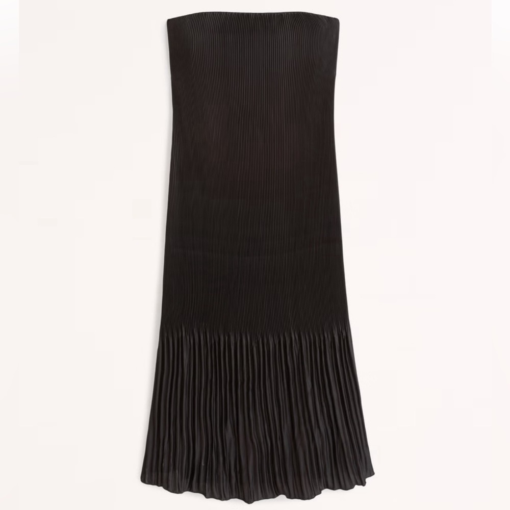 Abercrombie & Fitch Giselle Pleat Release Midi Dress